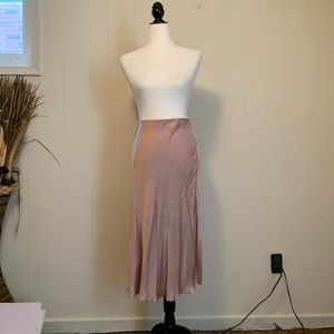 Aritzia Silk Skirt